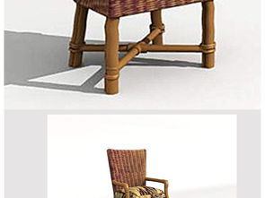 創(chuàng)意藤椅簡約休閑椅3d模型75設計圖下載 圖片0.35mb 沙發(fā)庫 模型素材